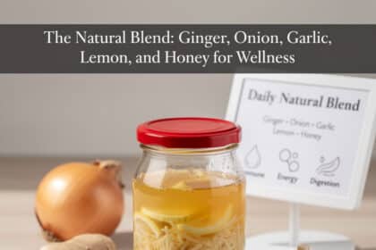 The Natural Blend: Ginger, Onion, Garlic, Lemon, and Honey for Wellness